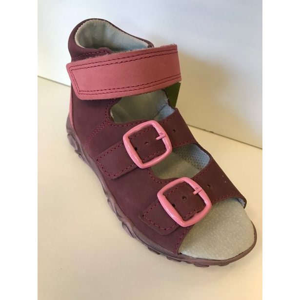 Dětské boty BOOTS4U T213; Velikost bot: 29 bordo rose