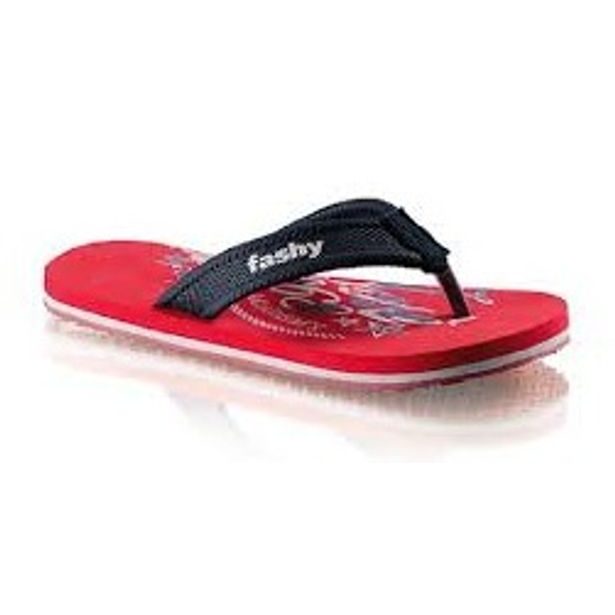 Plážová letní obuv Fashy 7413 červená