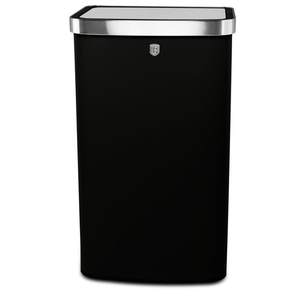 BERLINGERHAUS Koš odpadkový se senzorovým otvíráním 60 l Black Vantage Collection/Matte Black Collection BH-9795