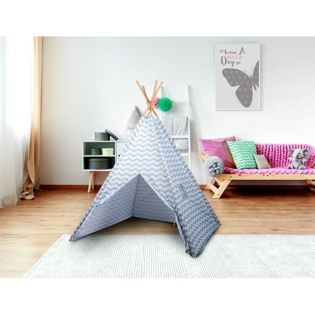 EDDY TOYS Dětský stan teepee 120x120x150cm pruhy ED-215004pruh