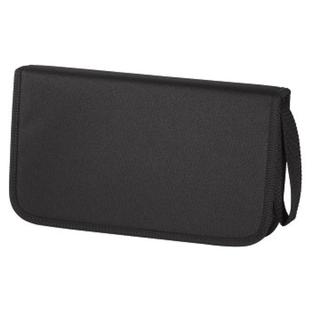 Hama Wallet 64, pouzdro pro 64 CD/DVD/Blu-ray disků, nylonové, černé