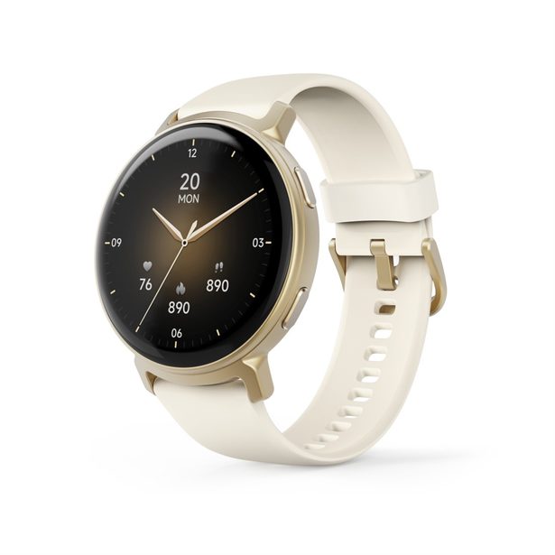 Hama 7020, smart hodinky, GPS, AMOLED 1,32", telefonování, hlas. asistent, IP68/3 ATM