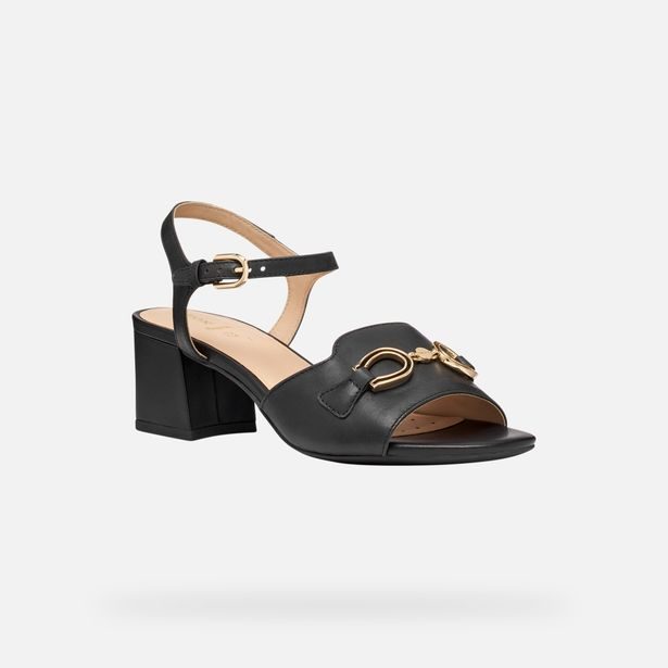 Černé dámské sandály Geox New Eraklia 50