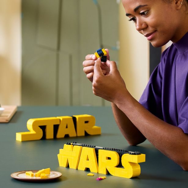 Logo Star Wars™ z kostek