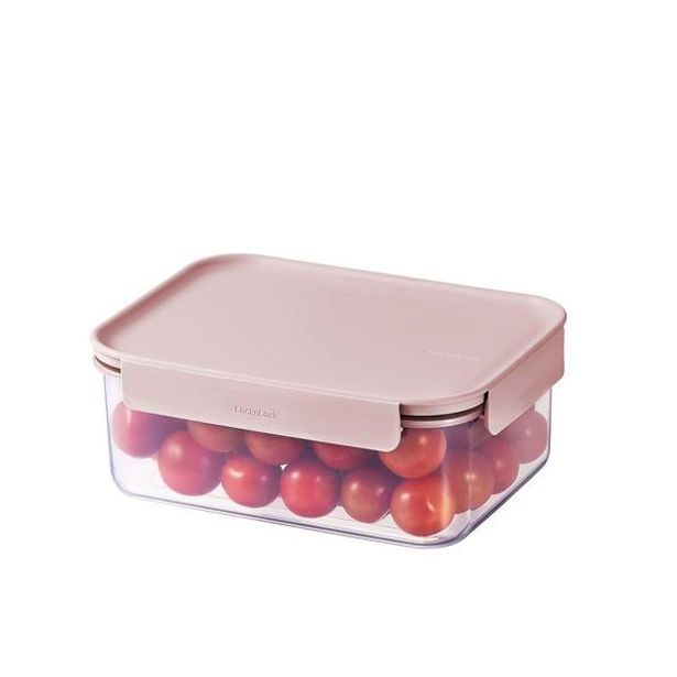 LOCKNLOCK DÓZA NA POTRAVINY LnL CLASSIC PLUS 1.65L PP RŮŽOVÁ