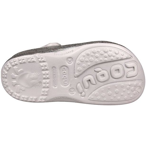 COQUI 8114 BIG FROG Grey glitter