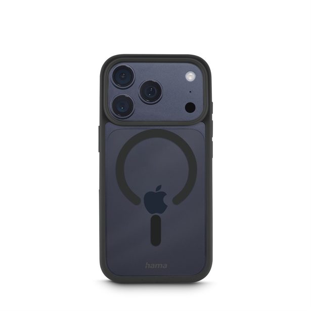 Hama Frame Protect, kryt pro Apple iPhone 17 Pro, magnetický, průhledný/černý