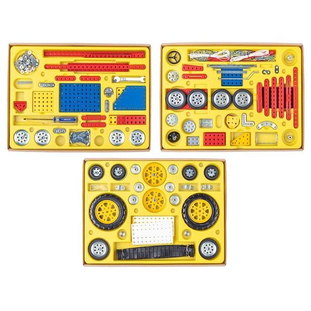 Merkur M2020 Výroční stavebnice, 753 dílů, 100 modelů