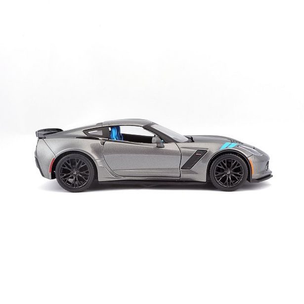 Maisto Maisto - 2017 Corvette Grand Sport, metal šedá, 1:24
