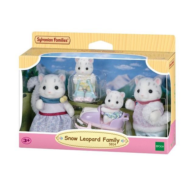 Sylvanian family Rodina sněžných levhartů