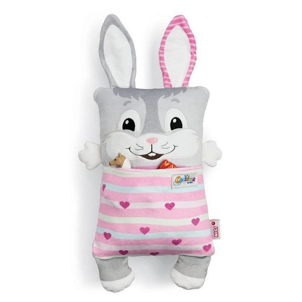 NICI NICI Cosidoos plyš Zajíček oboustranný motiv 30x20cm