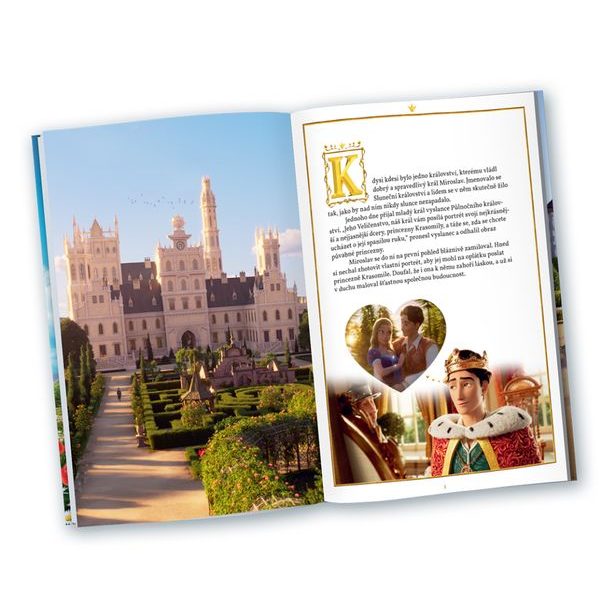 PYŠNÁ PRINCEZNA – Knížka na motivy filmové pohádky