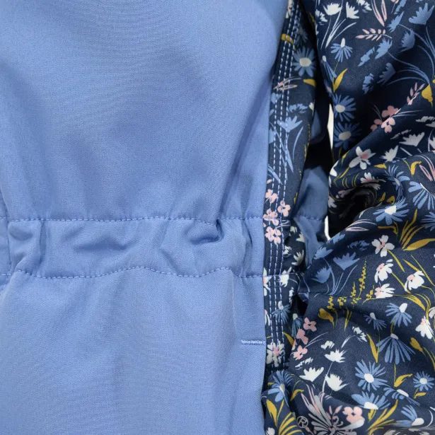 ESITO Dívčí parka Elega Meadows flowers - modrá / 86