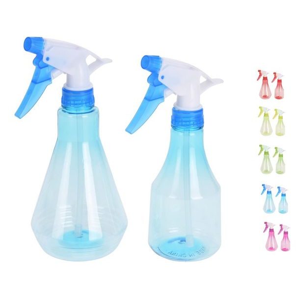 rozprašovač 0,35l a 0,45l, 2ks, 5transp.barev, plast