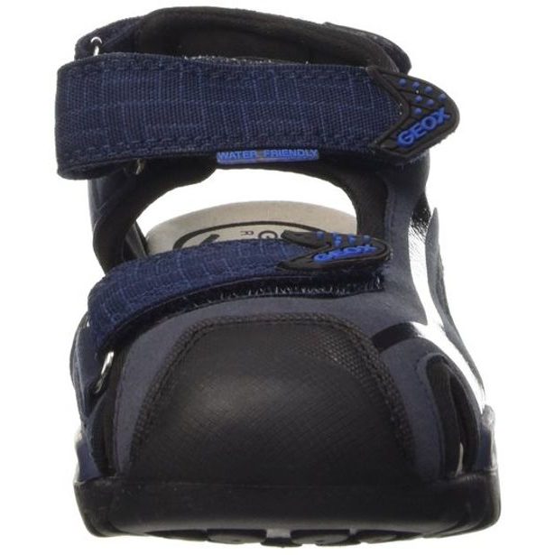 Dětské letní boty GEOX J BOREALIS BOY NAVY/BLACK