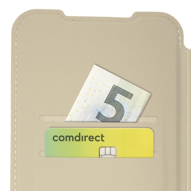 Hama Fantastic Feel, pouzdro-knížka pro Samsung Galaxy A17, hebký povrch, barva nude