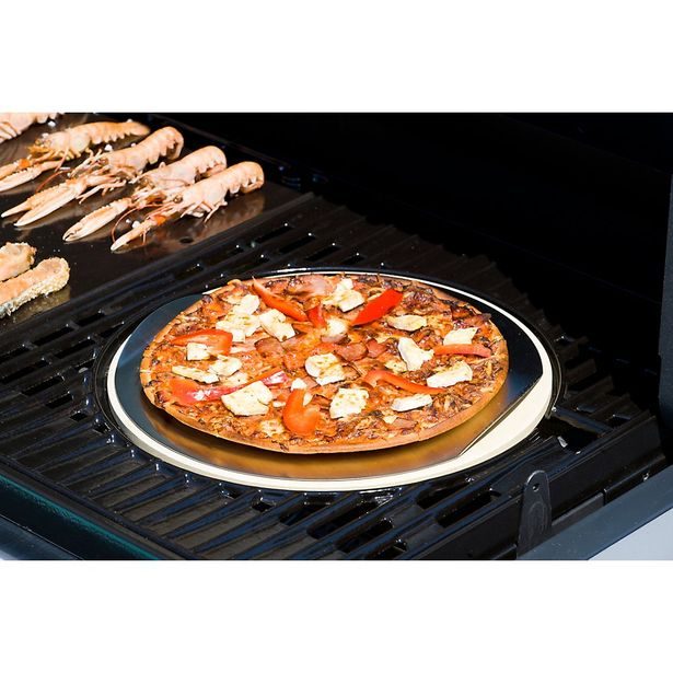 CAMPINGAZ Grilovací keramický kámen s nerezovým plátem CULINARY MODULAR PIZZA STONE 2000014582
