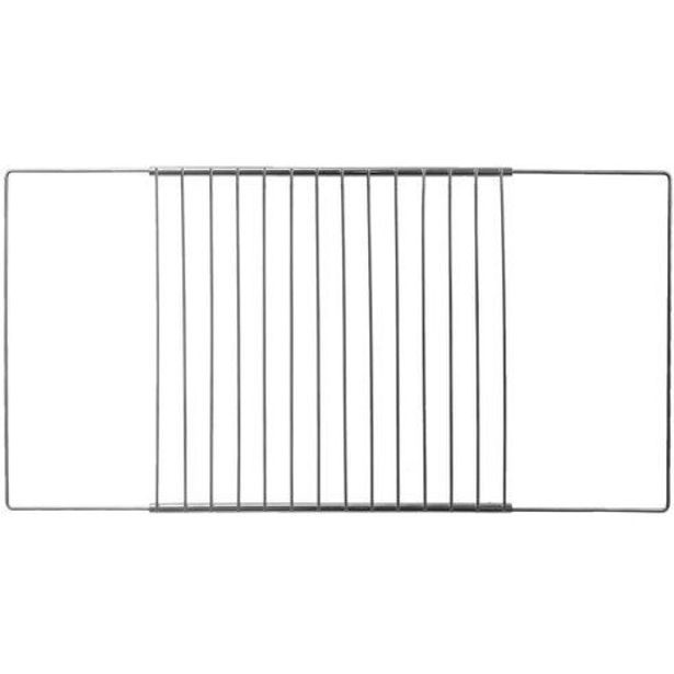 rošt 35-60 x32cm, stavitelný, do trouby, chrom