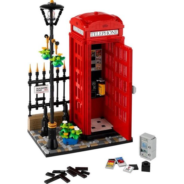 LEGO® Ideas Červená londýnská telefonní budka