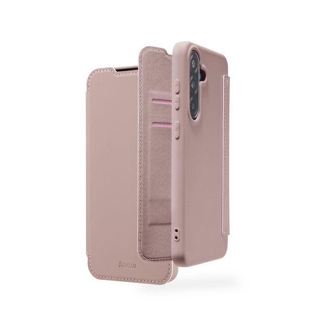 Hama Fantastic Feel, pouzdro-knížka pro Samsung Galaxy A26 5G, hebký povrch, barva nude