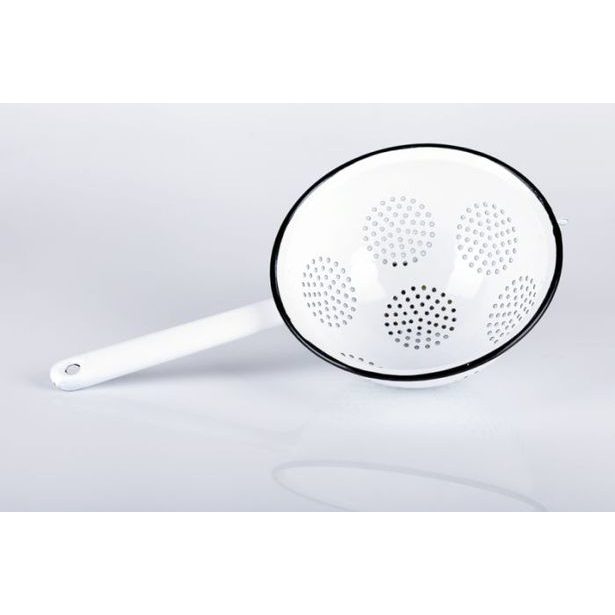 cedník d22cm s rukojetí, ucho,smalt