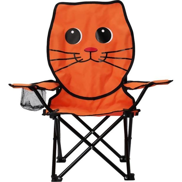 HOMESTYLING Dětská skladací židle Kočka KO-LF1000010kock