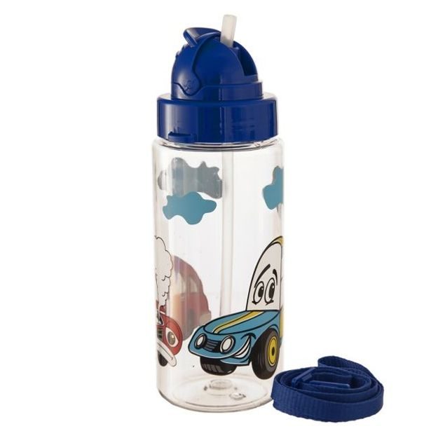 láhev 0,50l AUTO, brčko, TRITAN, transp. plast