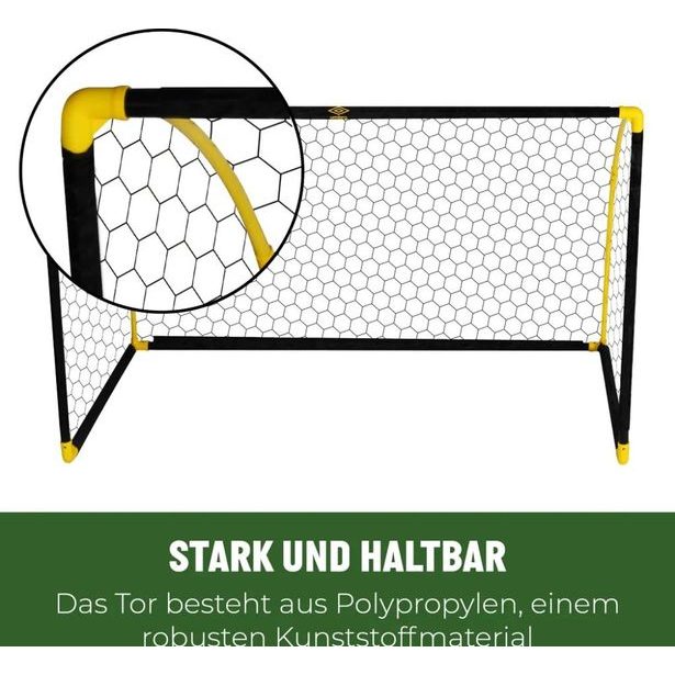 UMBRO Fotbalová branka přenosná UMBRO 180x90x120cm ED-226898
