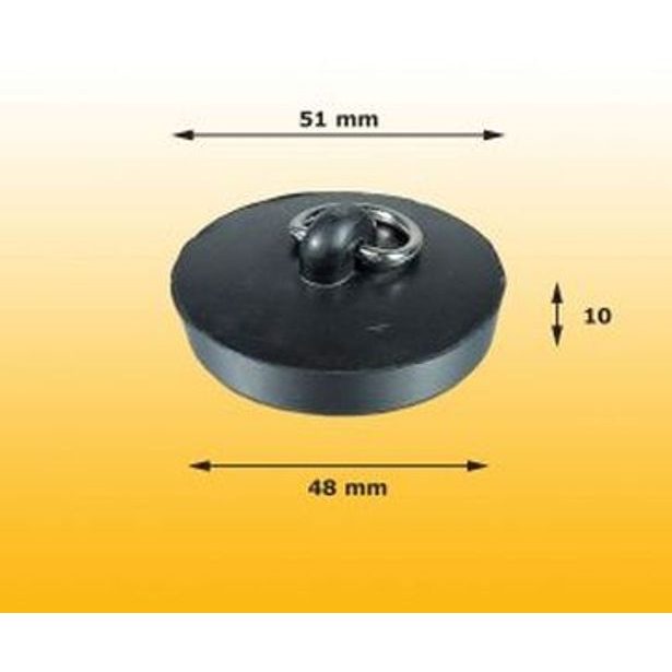 zátka vana d51 černá