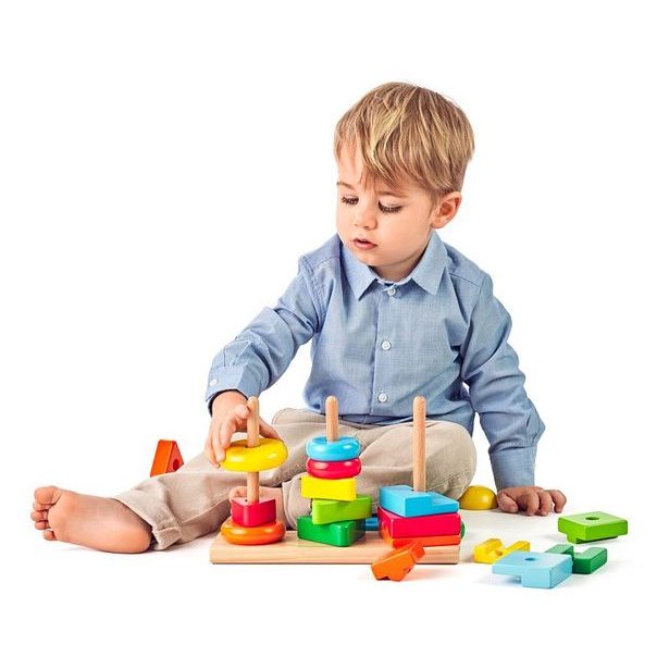 Set skládacích věží