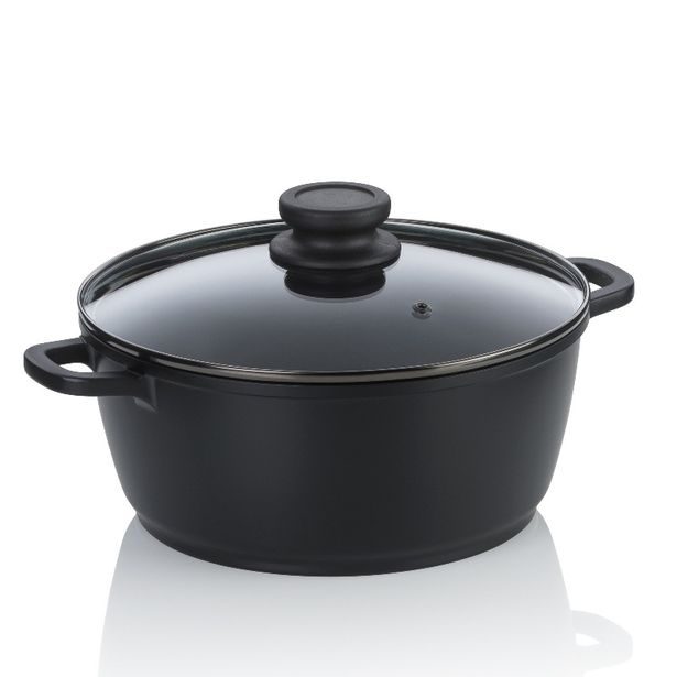 KELA Kastrol s keramickým povrchem a poklicí ATURA 24 cm 3,2 l KL-15171