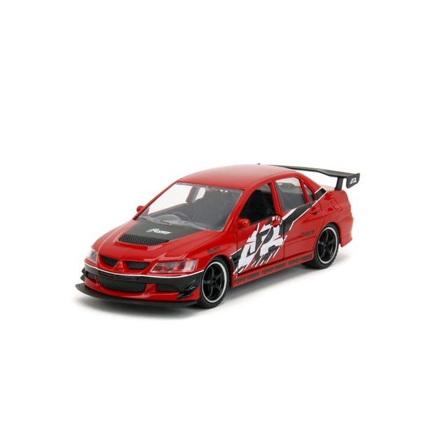 Rychle a zběsile Twin Pack 2006 Mitsubishi Lancer Evo IX + Brianův 2002 Nissan Skyline GTR R34, 1:32 Wave 4/2