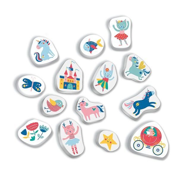 Vodolepky pohádkové postavy, 14 ks