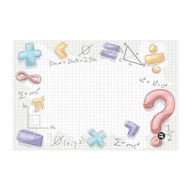 Podložka na stůl PP Math