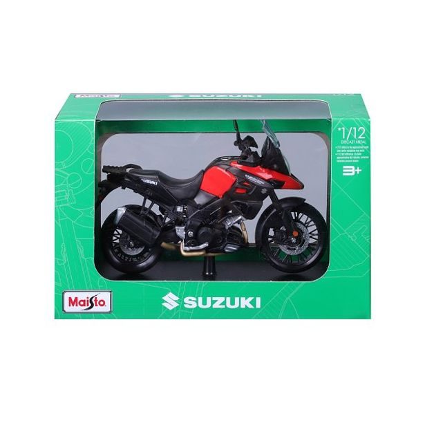 Maisto Maisto - Motocykl se stojánkem, Suzuki V-Strom, 1:12