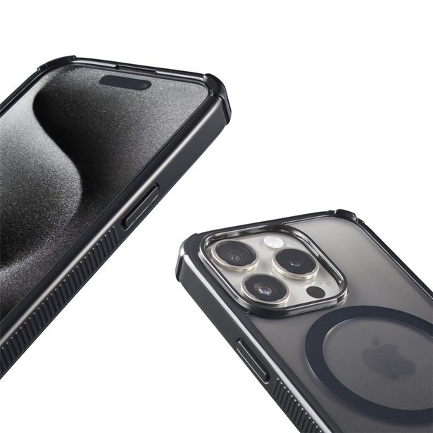 Hama Extreme Protect, kryt pro Apple iPhone 16 Pro Max, magnetický, D3O®, černý