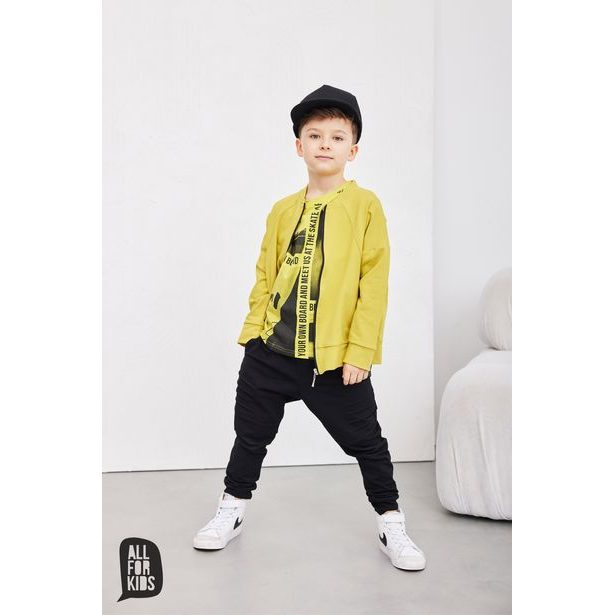 Chlapecké teplákové Baggy černé