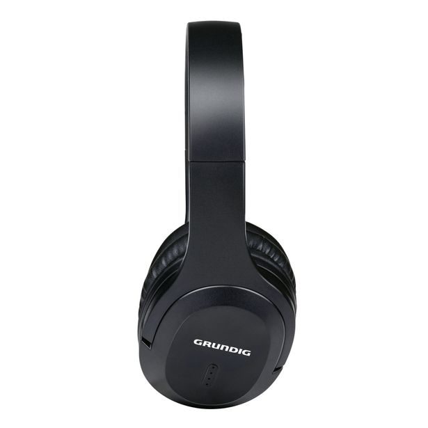 GRUNDIG Bezdrátová bluetooth sluchátka GRUNDIG s ANC a baterií 400mAh černá ED-226056