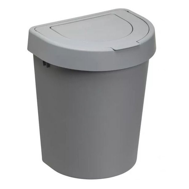 koš odp.10l SEATTLE šedý