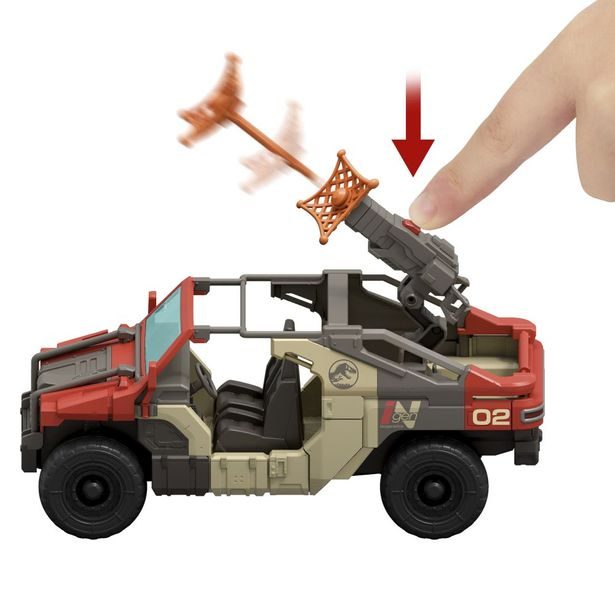 JW SUPER AUTO S ŘIDIČEM A DINOSAUREM
