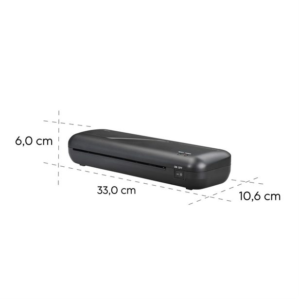 Hama Basic, laminátor DIN A4, laminováni za tepla, pro fólie 80-125 µ