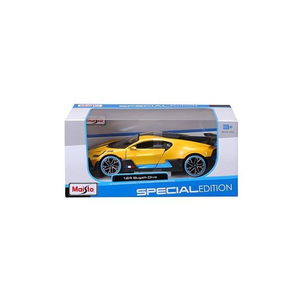 Maisto Maisto - Bugatti Divo, žlutá, 1:24