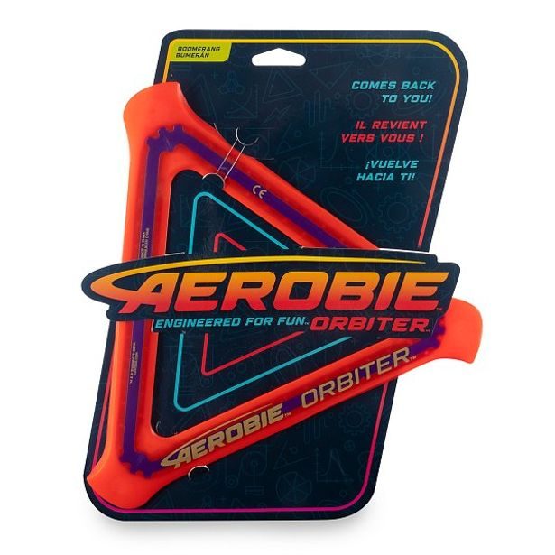 SpinMaster AEROBIE ORBITER - Létající, házecí Bumerang, průměr 29 cm, assort