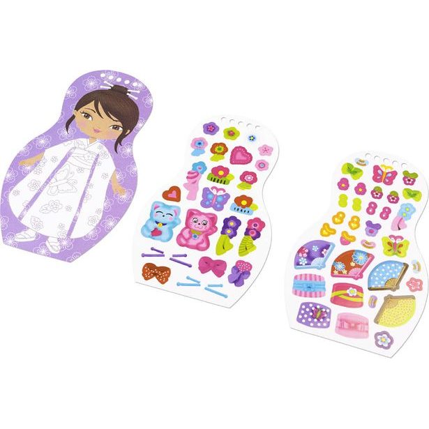 Oblékáme japonské panenky - AKIKO Baagl