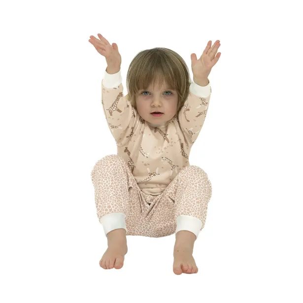 ESITO Dětské pyžamo Žirafa - šedá