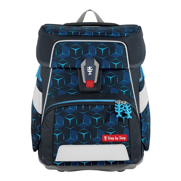 Školní aktovka Step by Step SPACE SHINE, Shark Dexter - 5 dílný set, AGR certifikát