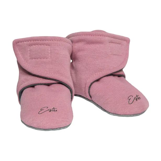 ESITO Capáčky barefoot Warmkeeper Cyclamen pink - růžová