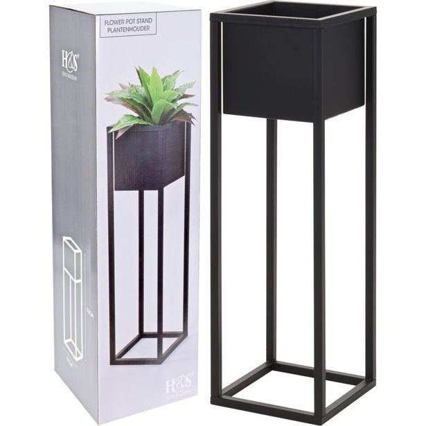HOMESTYLING Vysoký květináč s držákem 21 x 70 cm KO-NB1850020