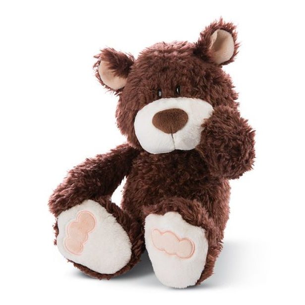 NICI plyš Medvěd hnědý, 20 cm (eco-green)