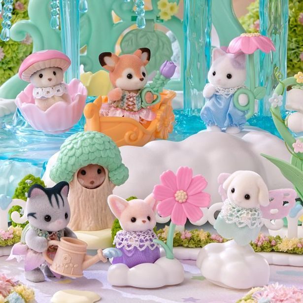 Sylvanian family assort Zvířátka jarní mláďata